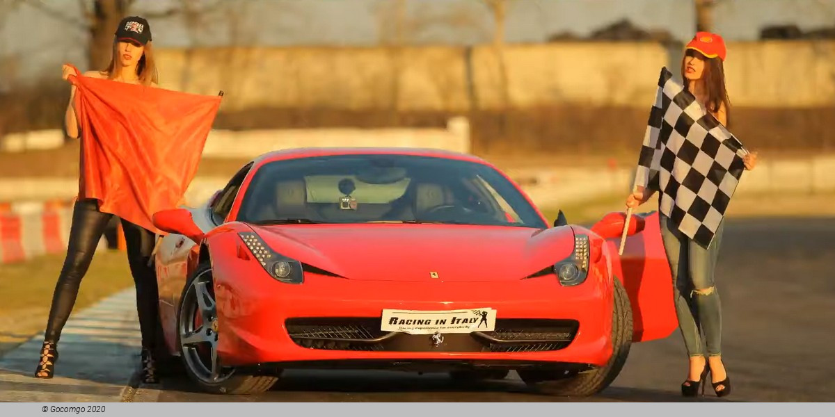 Test Drive and Ride Ferrari 458 on a Race Track including Video