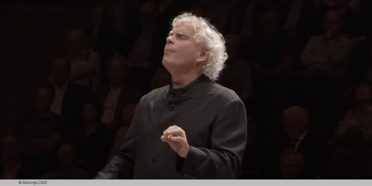 Rattle, Uchida and the LSO, photo 1