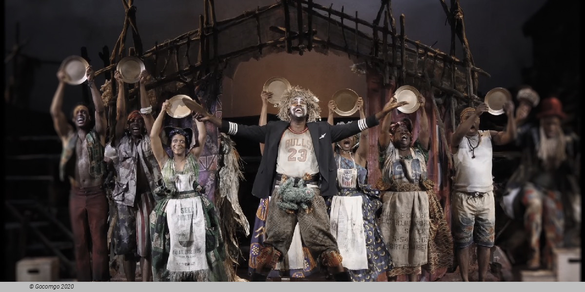 Scene 8 from the musical "The Book of Mormon" (West End production)