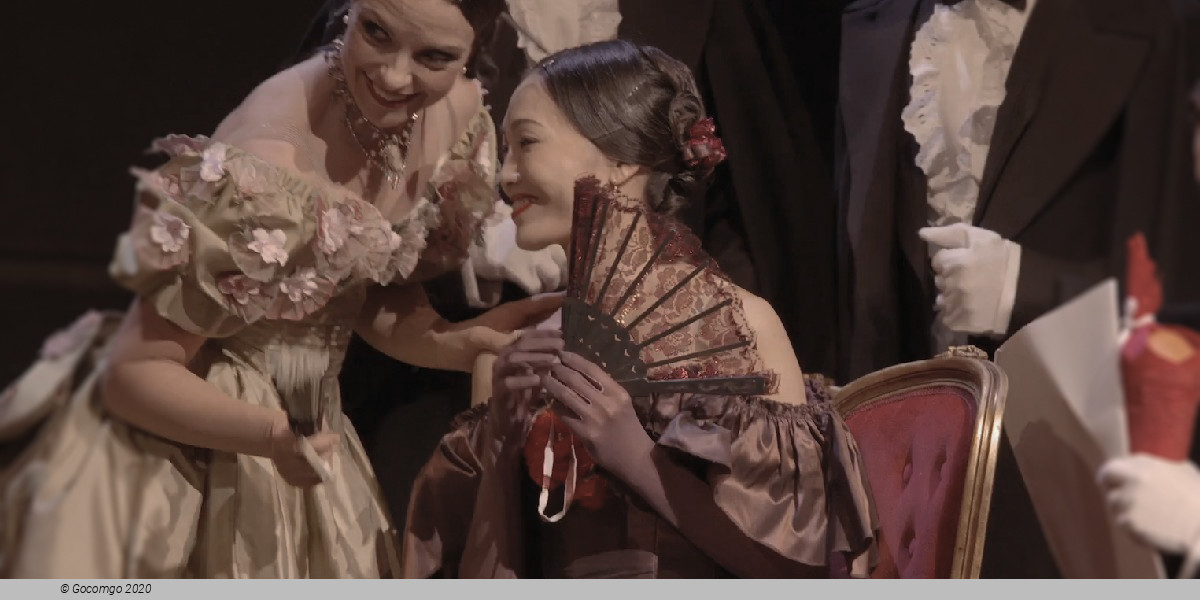 Scene 4 from the ballet "The Lady with the Camellias", choreography by John Neumeier, photo 1