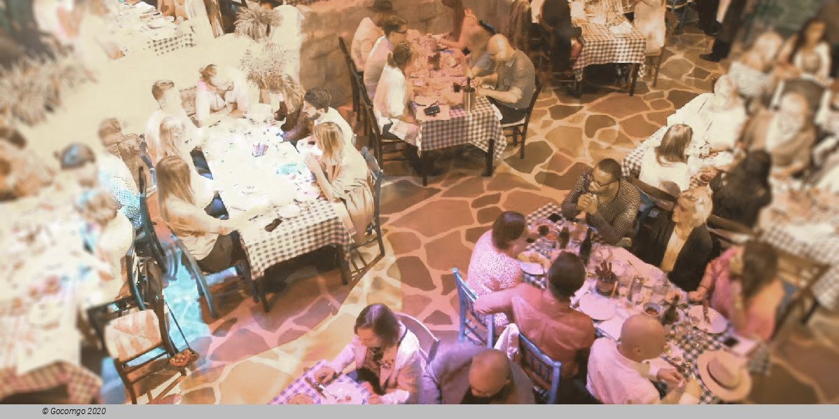 Scene 2 from the show "Mamma Mia! The Party", photo 2