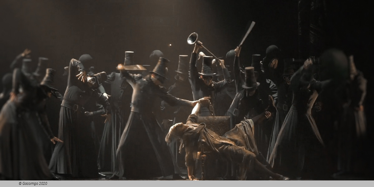 Scene 1 from the modern ballet "Molière Passion, or The Mask of Don Juan", photo 1