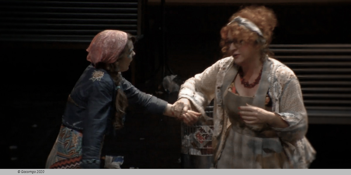 Scene 2 from the opera "Königskinder"