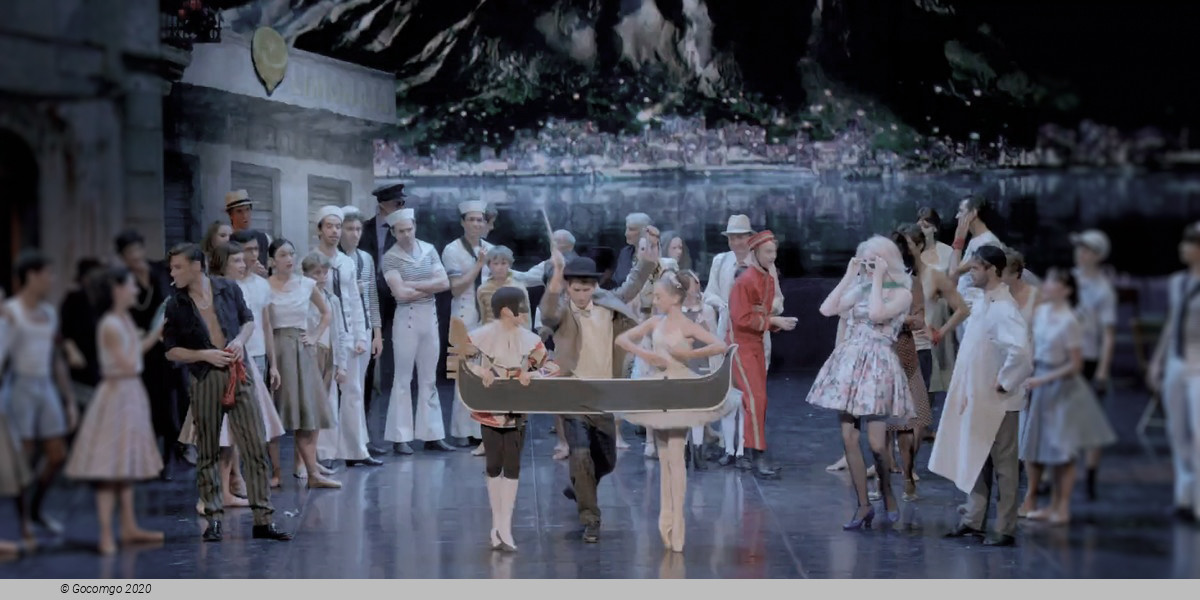 Scene 6 from the ballet "Napoli"