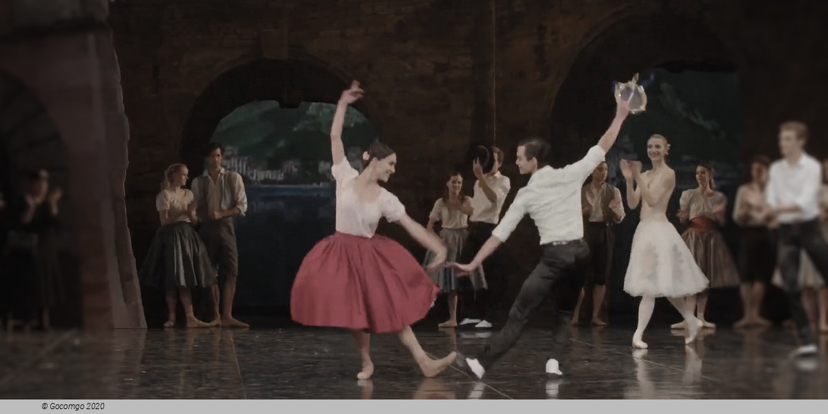 Scene 10 from the ballet "Napoli"