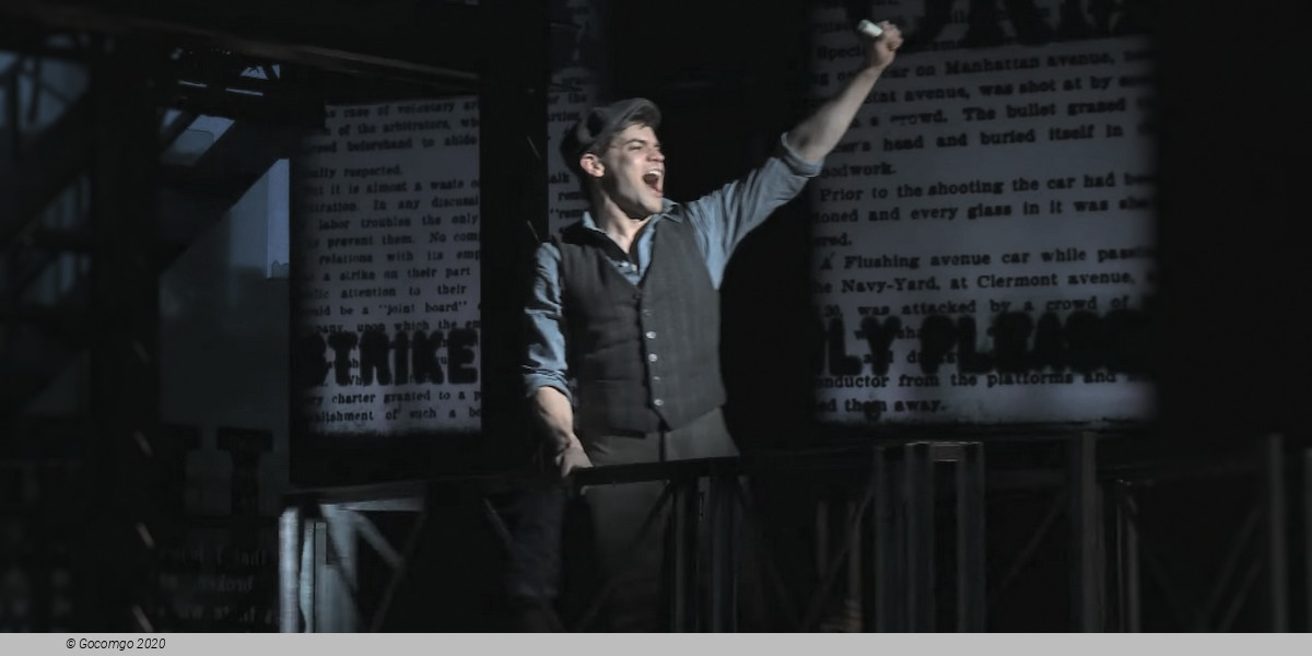 Scene 1 from the musical "Newsies", photo 2