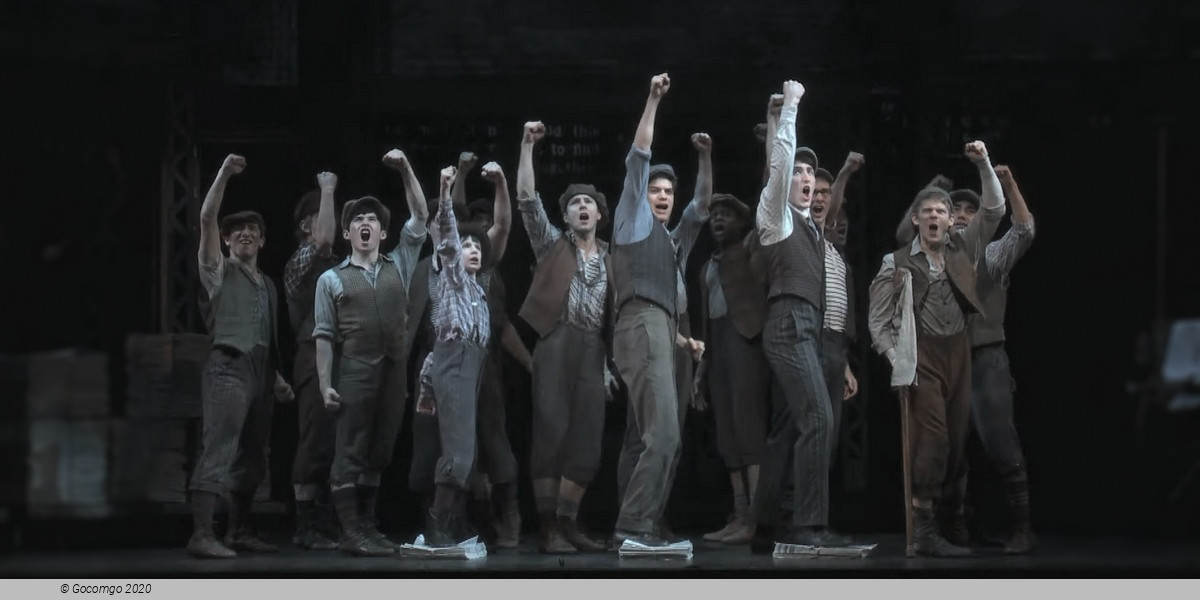 Scene 3 from the musical "Newsies", photo 1