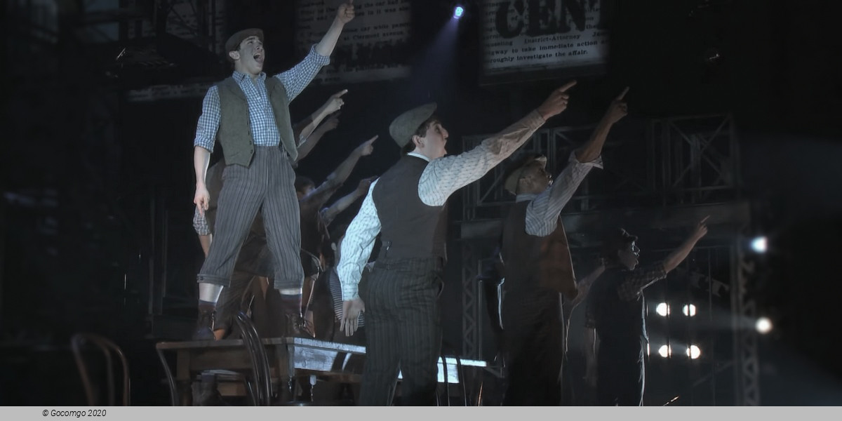 Scene 6 from the musical "Newsies", photo 6