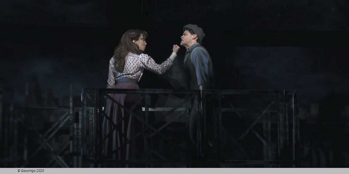 Scene 8 from the musical "Newsies", photo 8