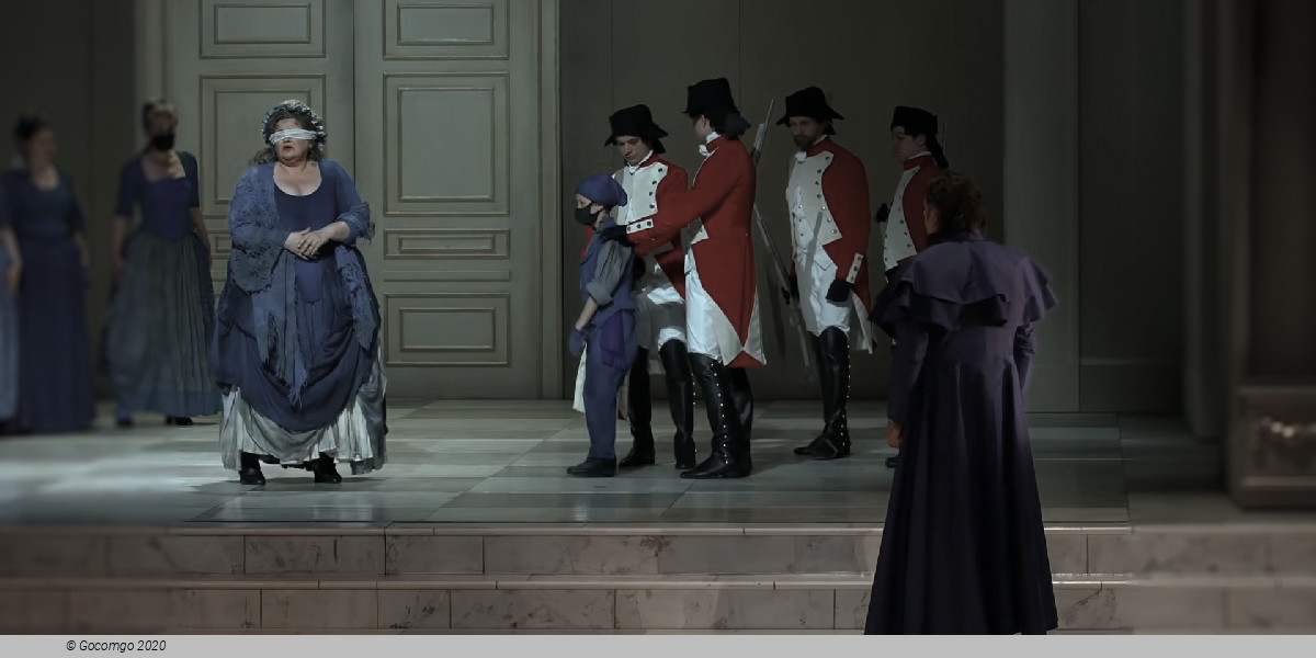 Scene 1 from the opera "Andrea Chénier"