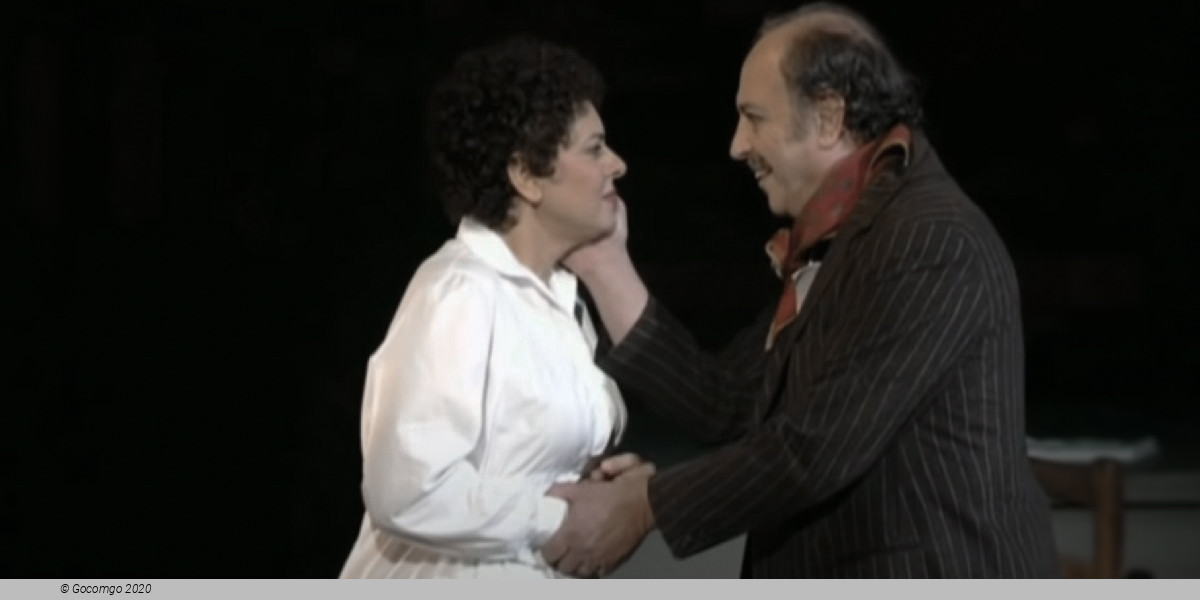 Scene 2 from the opera "Luisa Miller"