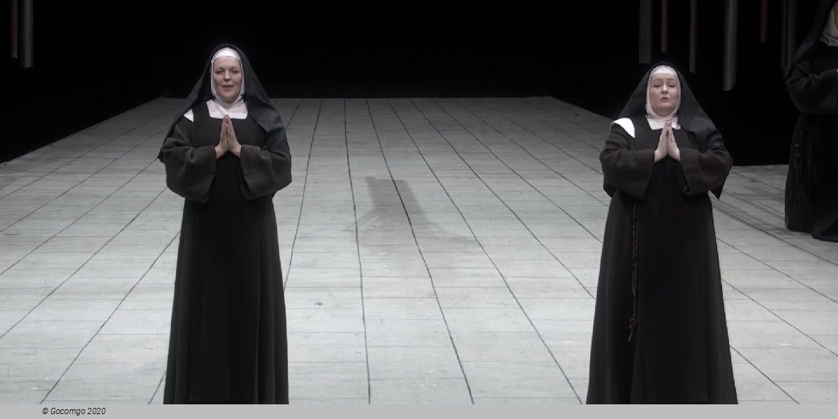 Scene 8 from the opera "Dialogues of the Carmelites"