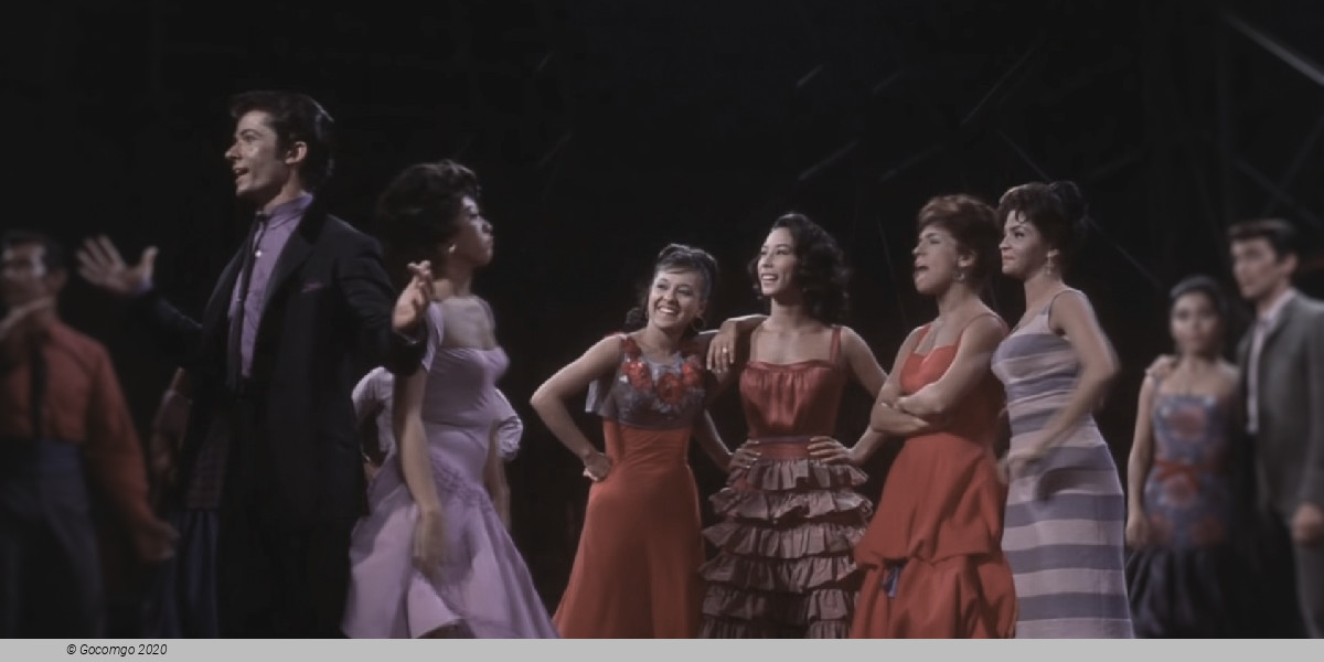 Scene 1 from the musical "West Side Story"