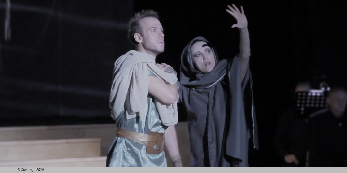 Scene 6 from the opera "L'Orfeo"