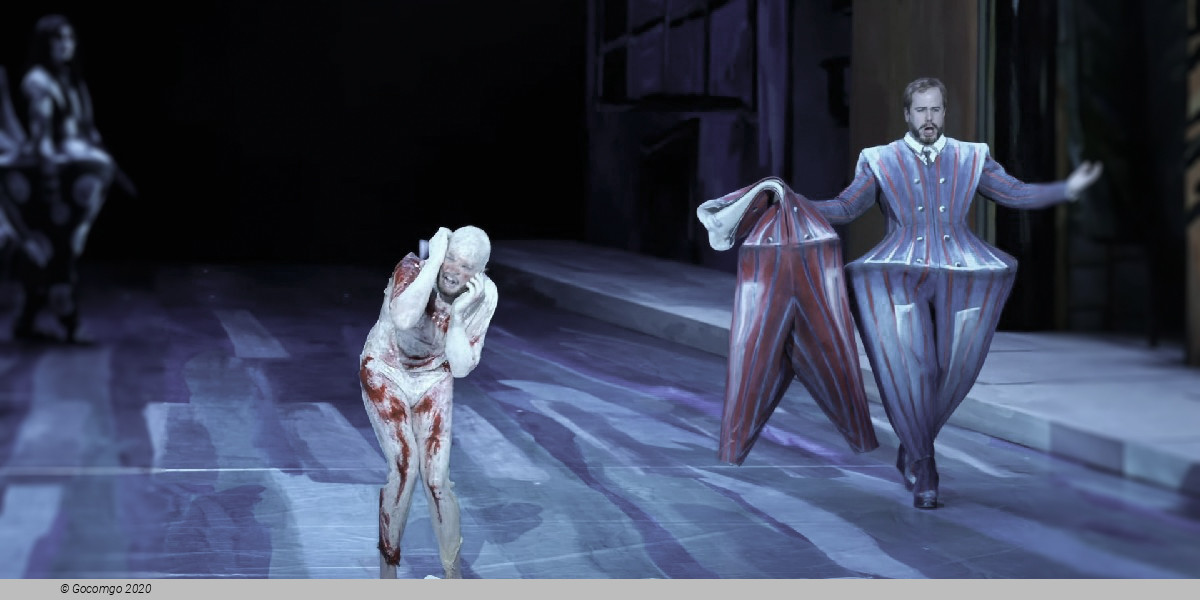 Scene 2 from the opera "Antikrist"