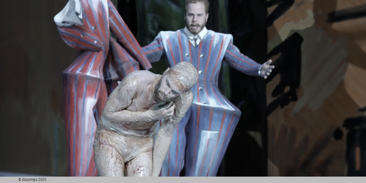 Scene 4 from the opera "Antikrist"