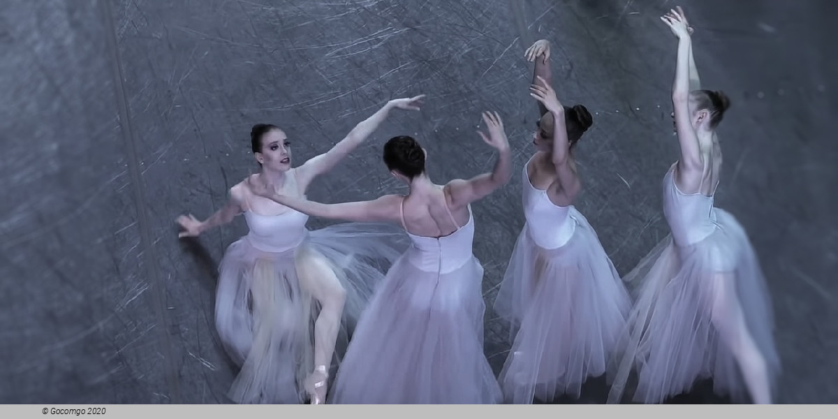 Scene 1 from the ballet "Serenade"