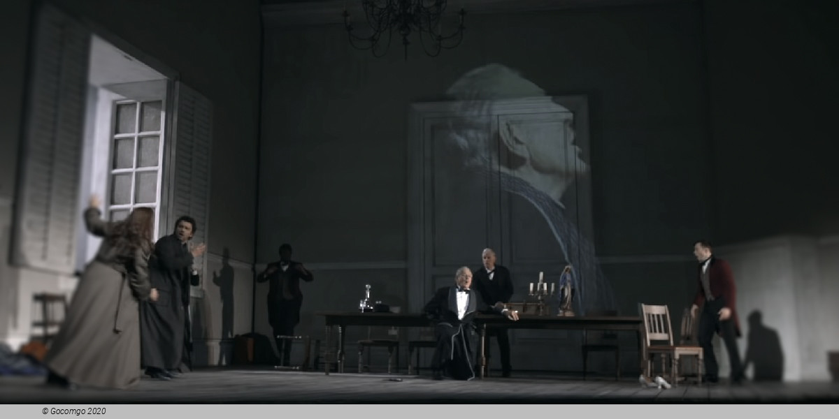 Scene 1 from the opera "La forza del destino"