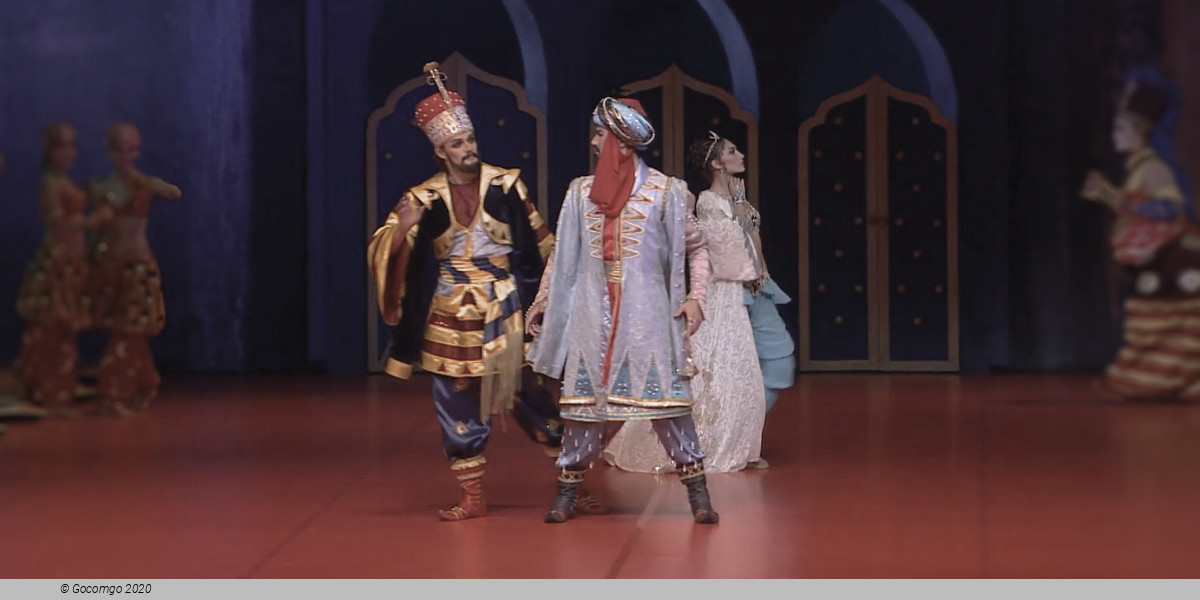 Scene 7 from the ballet "Schéhérazade"