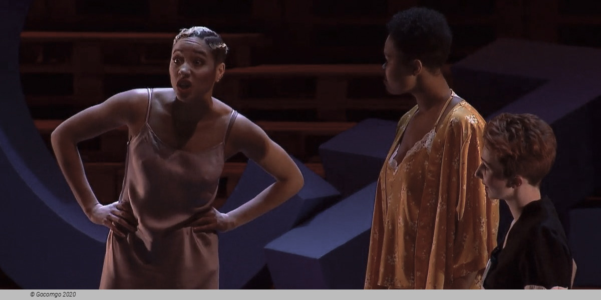 Scene 8 from the opera "Il mondo della luna"