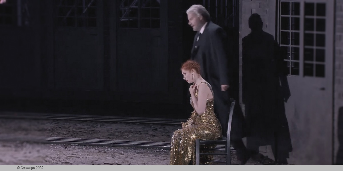 Scene 1 from the opera "Manon"