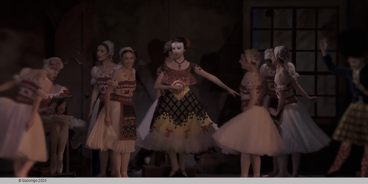 Scene 5 from the ballet "Coppélia"