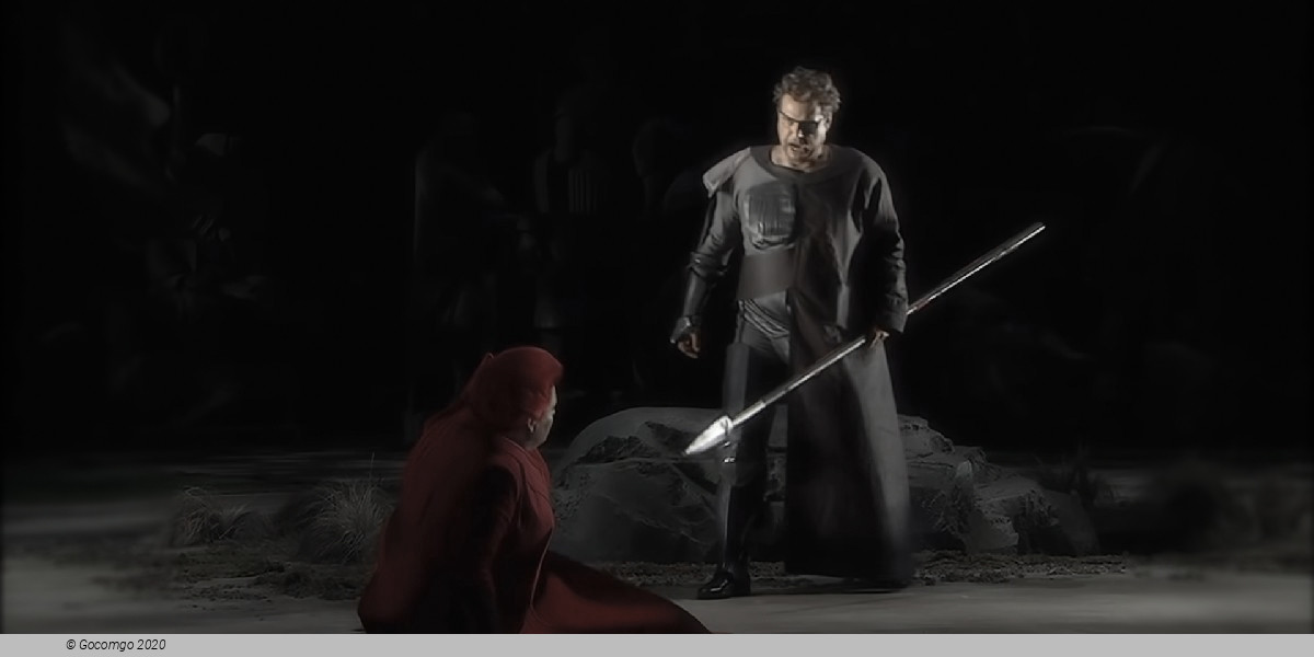 Scene 3 from the opera "Die Walküre"