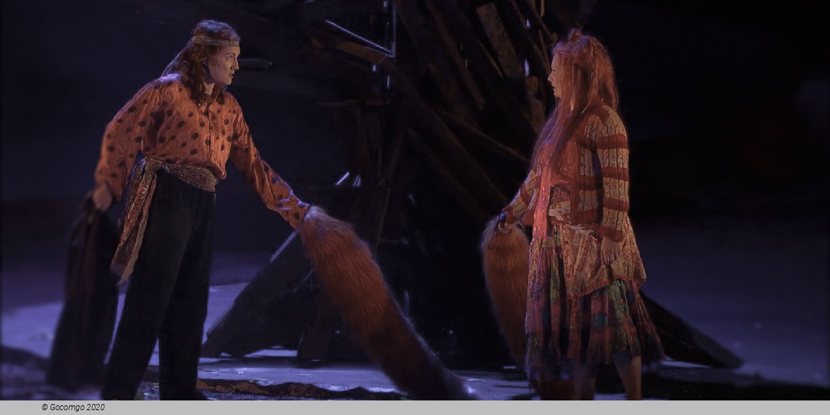 Scene 2 from the opera "The Cunning Little Vixen"