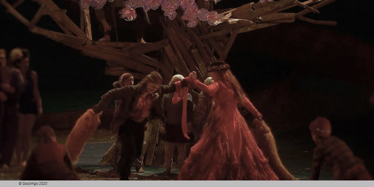 Scene 3 from the opera "The Cunning Little Vixen"