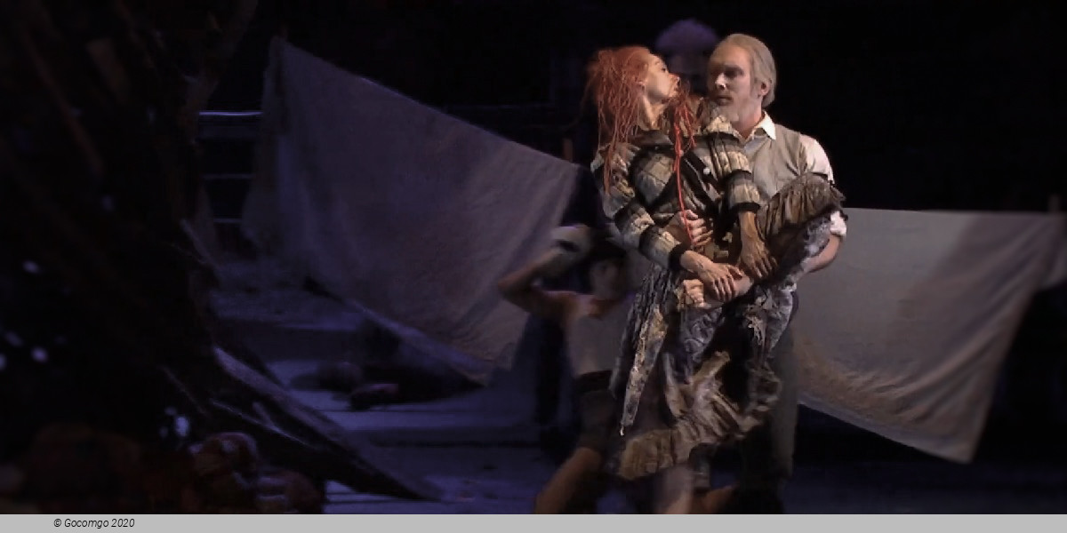 Scene 4 from the opera "The Cunning Little Vixen"