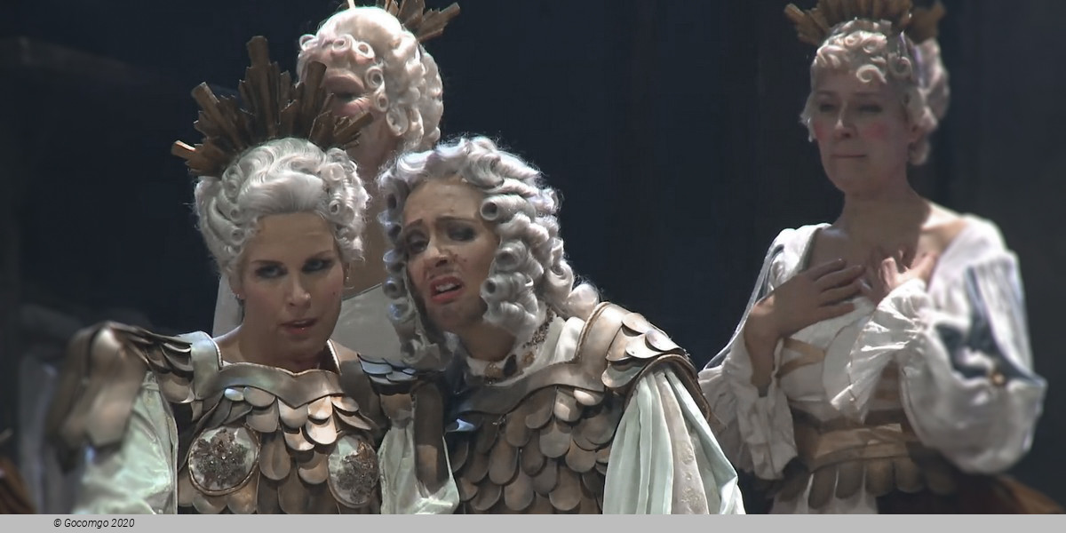 Scene 6 from the opera "Xerxes"