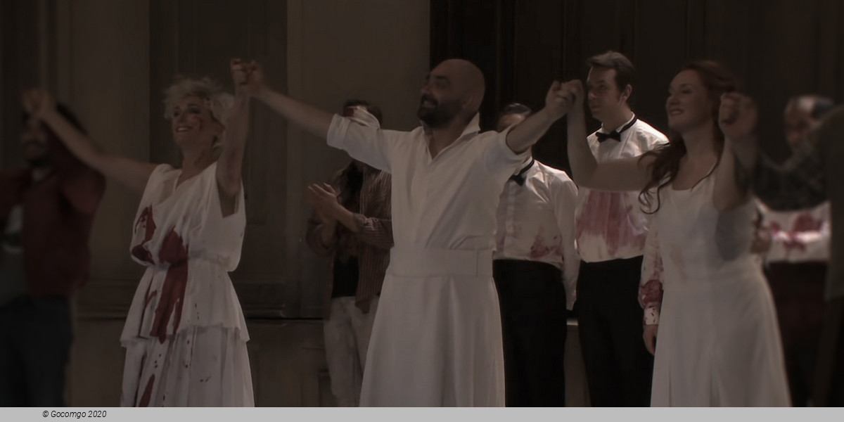 Scene 4 from the opera "Il ritorno d'Ulisse in patria"