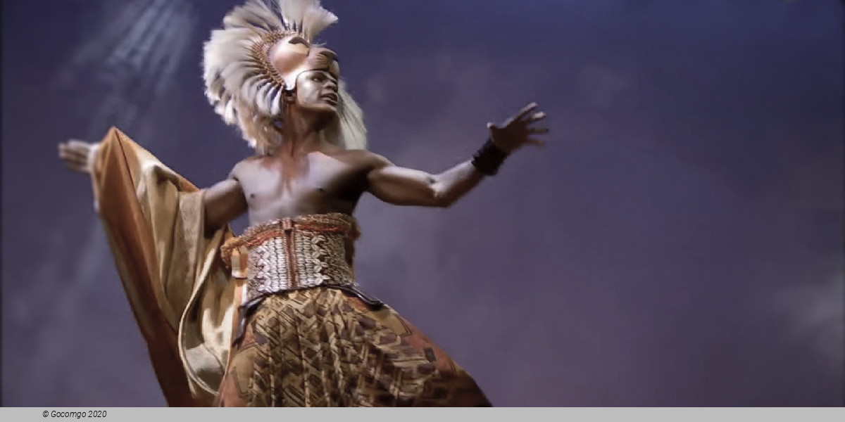 Scene 9 from the musical "The Lion King"