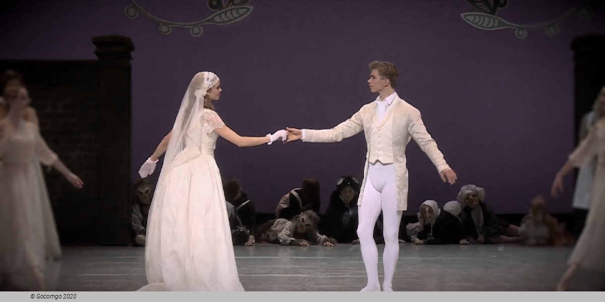 Scene 3 from the ballet "A Folk Tale"